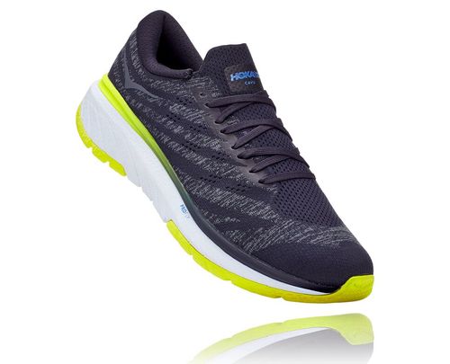 Hoka One One Herre Cavu 3 Road Løpesko Deep Well/Hvit Norge-24NZJ